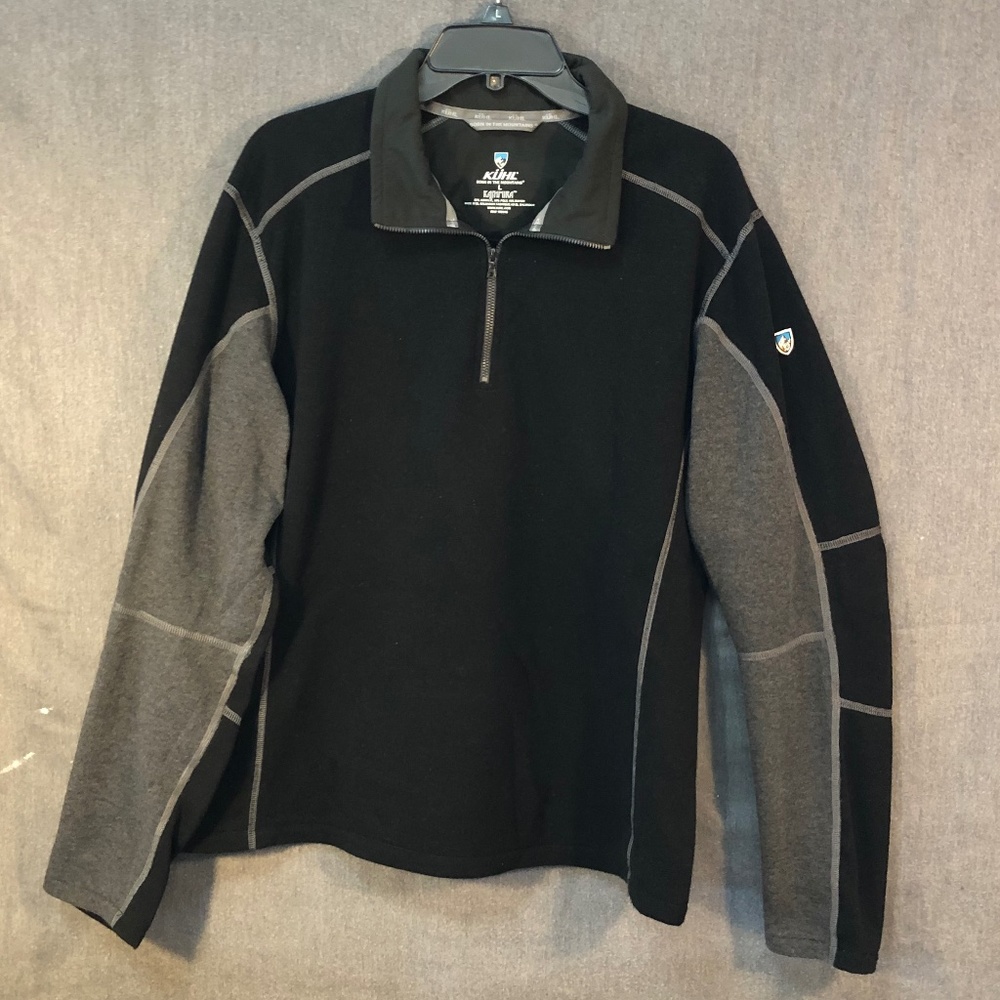 Khul Kashmira large 1/4 zip pullover sweater
